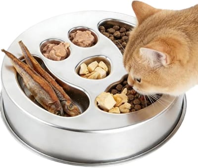 Hondenschaal Slow Feeder - Interactieve Puzzelbak - Gezond Eten Bevorderen - Omkeerbaar Dubbelzijdig Design
