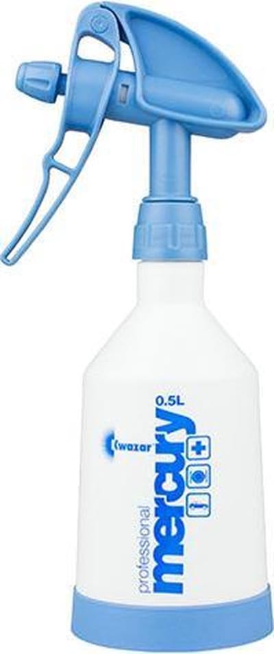 KWAZAR MERCURY PRO 0.5 LITER (17OZ) PROFESSIONELE SPROEIER EN (MENG)FLES