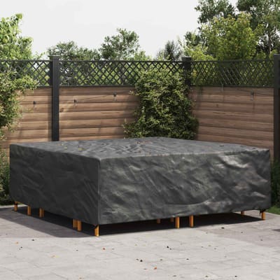 vidaXL - Meubelbescherming - Effen - Zwart - 220 - x - 220 - x - 70 - cm - 210D