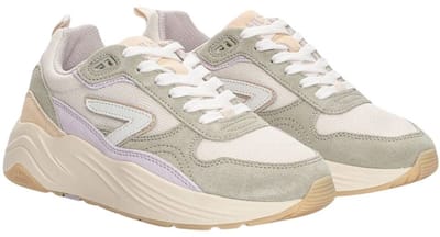 HUB - Glide sneakers dames beige