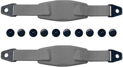 Dailygoody - Verstelbare Gat Schoenen Terug Band Schoenveters - 2 Stuks - Grijs - 23.3cm/33.7cm
