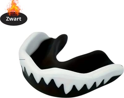 Livano Mouthguard - Bitje Kickboksen - Vechtsport - Gebitsbeschermer - Boksen - Kinderen & Volwassenen - Zwart