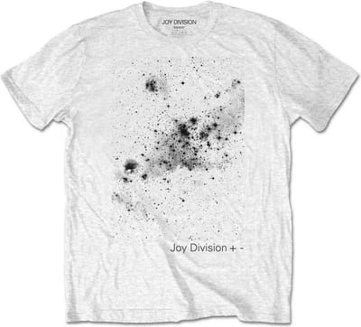 Joy Division - Plus/Minus Heren T-shirt - S - Wit