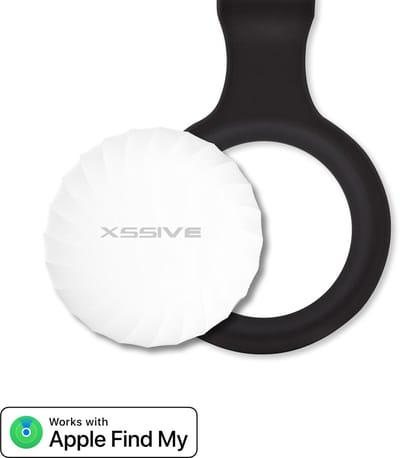 Smart Tag met geschikt voor Airtag Sleutelhanger - Apple MFI Gecertificeerd - Zonder Abbonement GPS Tracker voor o.a Koffer, Auto, Fiets, Horloge, Kind, Kat, Hond, Keyfinder, Bluetooth