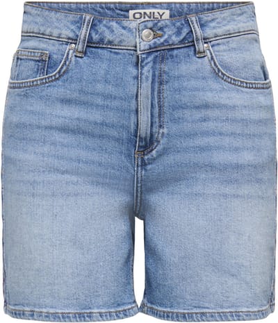 Only Broek Onljosephine Stret Emb Dnm Shorts Y 15377073 Light Blue Denim Dames Maat - XS