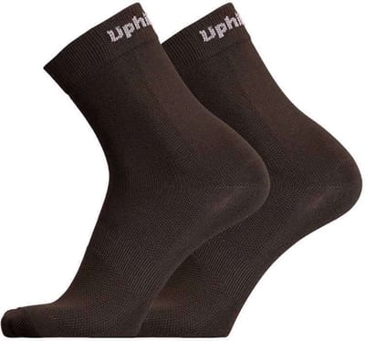 UphillSport Contact Tactical Liner Sokken Zwart Unisex Crew Light