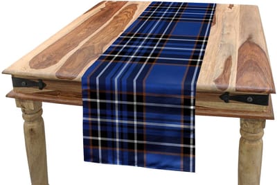 ABAKUHAUS Plaid tafelloper – 40x225 cm – veelkleurig, polyester
