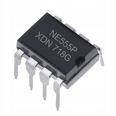 Rosfix Timer-IC NE555 - 2 Stuks - 3,5–16V, tot 500 kHz - Timers, PWM, Oscillatoren, Tijdvertraging