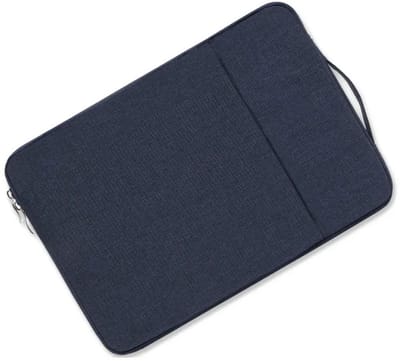 DrPhone S05 Tablet / Laptop Beschermhoes - Cover tot 15.6 inch – Sleeve met handvat - Donkerblauw