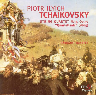 Párkányi Quartet - Tchaikovsky: String Quartet Op.30, Quartettsatz (SACD)