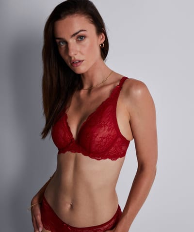Aubade Danse Des Sens Triangel Plunge BH Rood 80 D