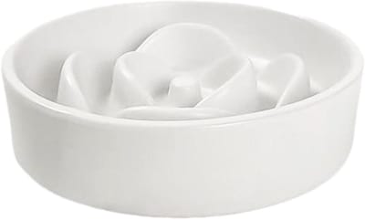 Slow Feeder Hondenbak - Puzzel Voedselkom - Gezond Eten Bevorderen - Antislip Bodem - 16 x 16 x 7 cm