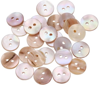 Knopen, knopen met 2 gaten, parelmoer, 11,5 mm, voor het naaien van overhemden, doe-het-zelf tassen, decoratie, handwerk, paars