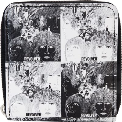 Beatles, The Loungefly - Revolver Album Portemonnee zwart-wit