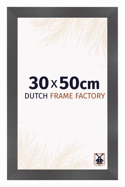 Fotolijst 30x50 cm - MDF - Zwart Mat - Praag