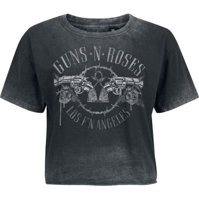 Guns N' Roses T-shirt - Guns - S tot 4XL - voor Vrouwen - grijs