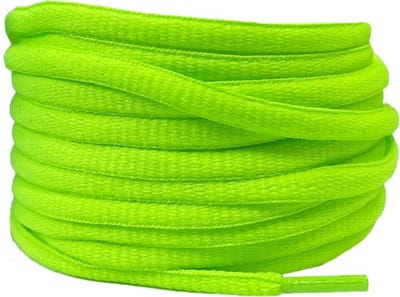 Ovale veters NeonGroen voor O.A. SB Dunk - hardloopschoenen 180cm