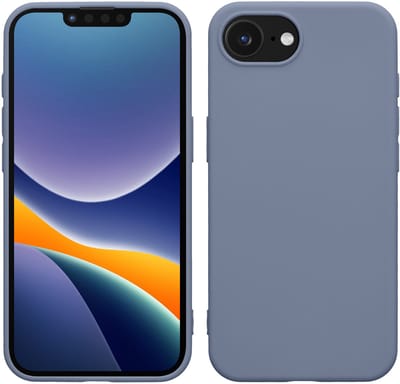 kwmobile telefoonhoesje geschikt voor Apple iPhone 17e / iPhone 16e - Hoesje voor smartphone - Back cover in lavendelgrijs mat
