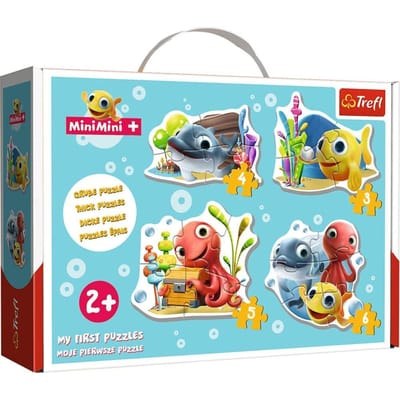 Trefl Baby Classic Serie - Puzzel - Rybka MiniMini - 4-in-1 - Voor Kinderen