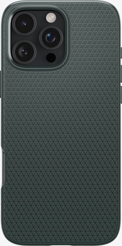 Spigen Liquid Air Hoesje Geschikt voor Apple iPhone 16 Pro Max - Back Cover Flexibel TPU Groen