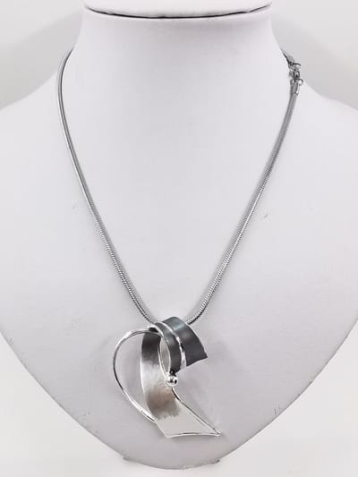 Design Hanger met RVS ketting L 50 cm.
