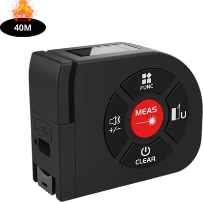 Livano Laserafstandsmeter - Laser - Afstandsmeter - Afstandmeter - Rangefinder - Digitale Meetlint - Precisiegereedschap - 40 Meter