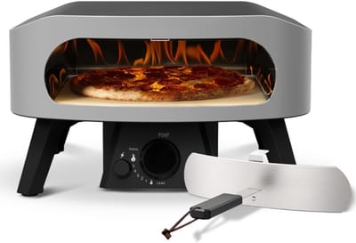 RONN® Pizza oven Buiten - Pizza oven Buiten - Pizza oven Buiten Gas - Zwart - 57cm x 50cm x 30cm