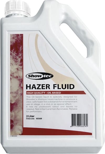 Hazervloeistof Showgear MHL-2 voor Mistique CO2 Hazer Oliebasis