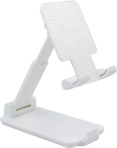 Mobiele telefoonhouder - Mobile phone stand – Opvouwbaar – Universeel Voor Mobiele Telefoon – E-readers – Tablet – Mobile Phone Stand - Wit
