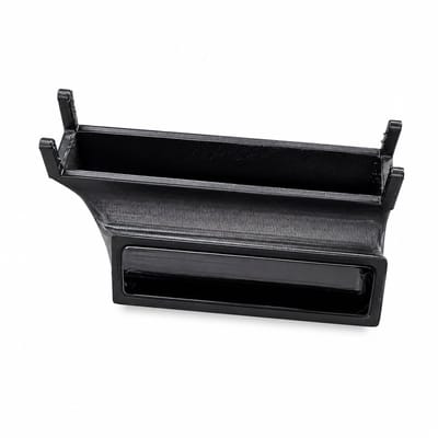 Ventilatierooster Telefoonkoeler Geschikt voor Volkswagen Golf 8 GTI / R (MK8) – Airco Luchtgeleider voor Draadloze Oplader – Smartphone Koeling – Zwart