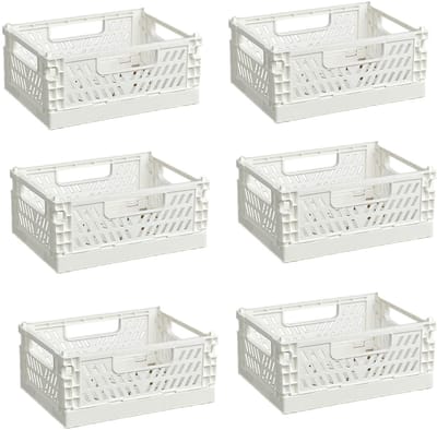 Dailygoods- Vouwdoos Opvouwbaar - Klapbox - Opbergmand - Opbergmanden - Opbergmand Kinderen - 15×10×6 cm