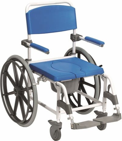 Douche-toiletrolstoel ﻿Aston﻿ 24 (24-aandrijfwielen)