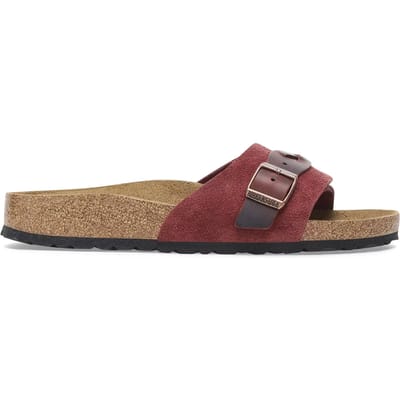 Dames muiltjes Birkenstock Oita Braided Suede Leather