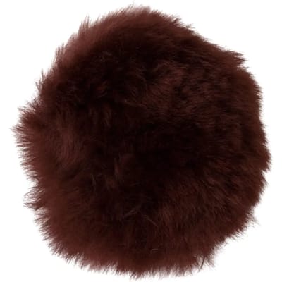 Mexicaanse schapenvacht neusriembeschermer BR Equitation Velcro