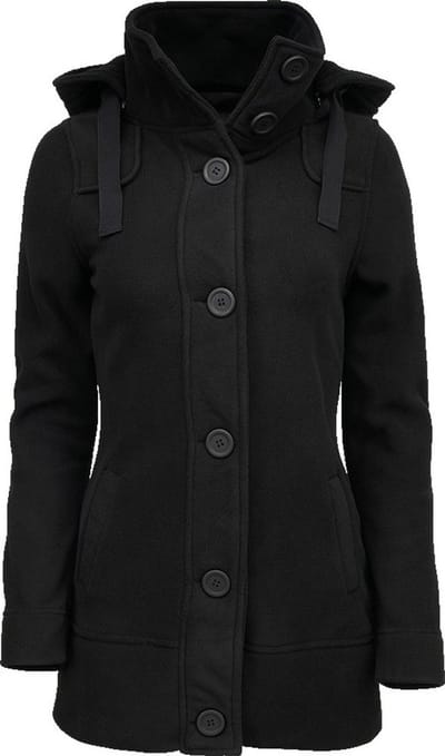 Brandit - Women Square Fleece Jacket - 5XL - Zwart