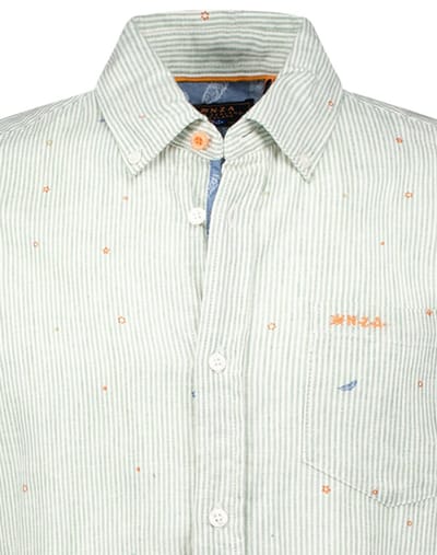 New Zealand casual overhemd groen