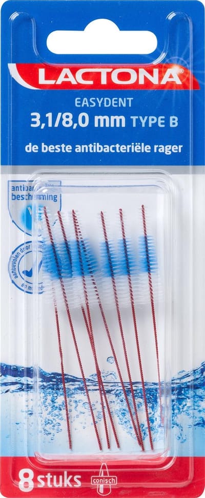 Lactona Ragers Easydent 3,1-8,0 mm type B - Tandenrager - 8 stuks