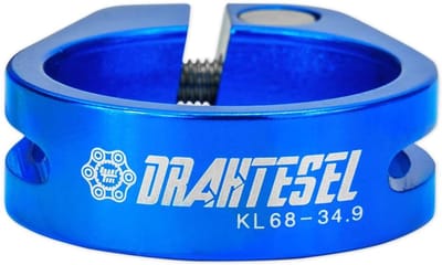 Zadelpenklem - Zadelklem - Fiets Zadelhoogte - Aluminium Kwaliteit - 286 mm - Blauw