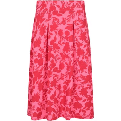Mountain Warehouse Dames Waterfront Midi Rok (Rood)