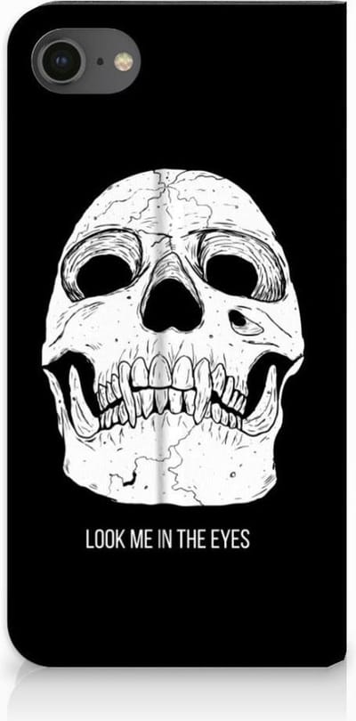 Mobiel BookCase iPhone 7 | 8 | SE (2020) | SE (2022) Skull Eyes