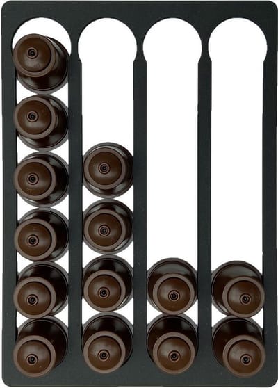 Dolce Gusto capsulehouders - Dolce Gusto padhouder - 24 Capsules - Zwart - Dolce Gusto capsulehouder - Dolce Gusto capsulehouder zwart - Capsulehouder Dolce Gusto - Cuphouder voor Dolce Gusto cups - Kerst cadeau - Moederdag cadeautje - Sinterklaas