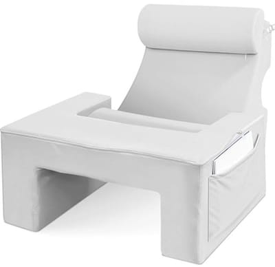 Verstelbaar Leeskussen voor Bed en Bank - 4 Stuks, Ergonomisch Zitkussen met Zakken voor Comfortabel Lezen en Gamen