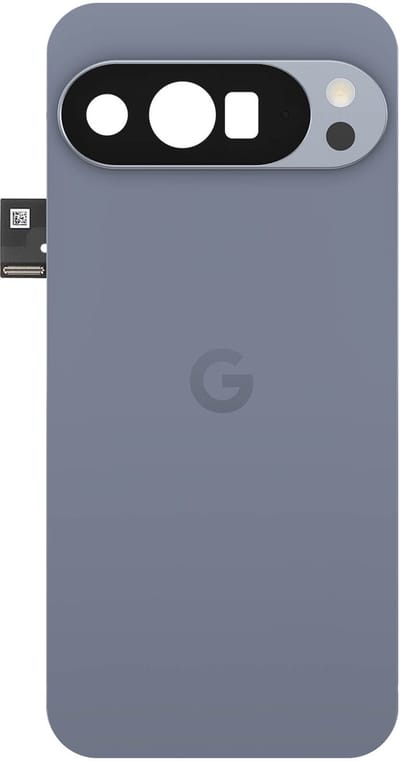 Google, Originele Batterijklep voor Google Pixel 10 Pro XL met Vooraf Geïnstalleerde Lijm, Grijs