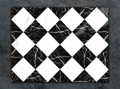 TMK ArtDeko - Snijplank - Glas - 30x22 cm - Mozaïek