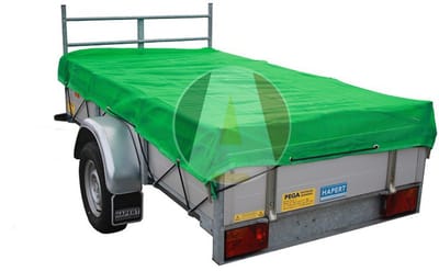 Loadlok Groene fijnmazige aanhangwagennet - 3.1x7.0m