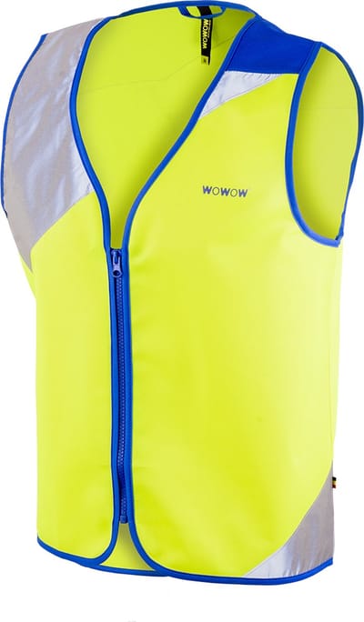 Breezie Jacket WOWOW - Fietsjas met rits - Geel S