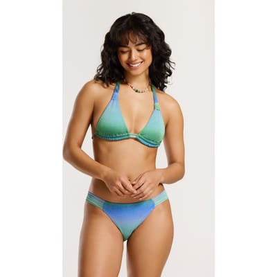 Shiwi Bibi Bikini Set Ombre Glitter Green Ombre Glitter Size: 34 | Bikinis Outlet | Dames | Groen