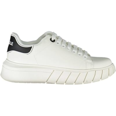 Gaelle Paris Witte Polyurethaan Dames Sneakers