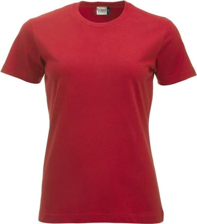 Clique New Classic-T Women 029361 - Rood - XS