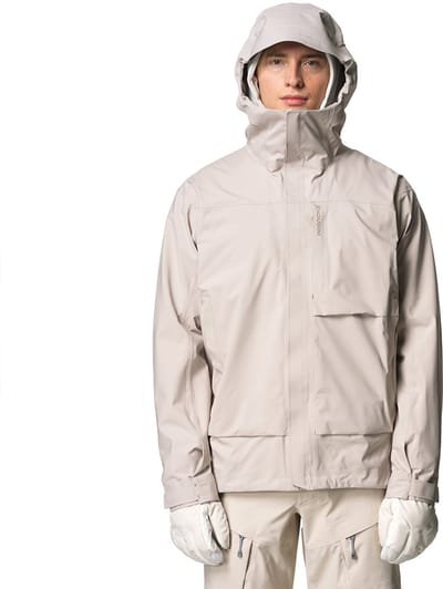 Houdini Rollercoaster Jas Beige XL Man